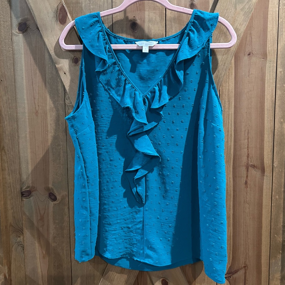 Lauren Conrad Sleeveless Blouse Sz L